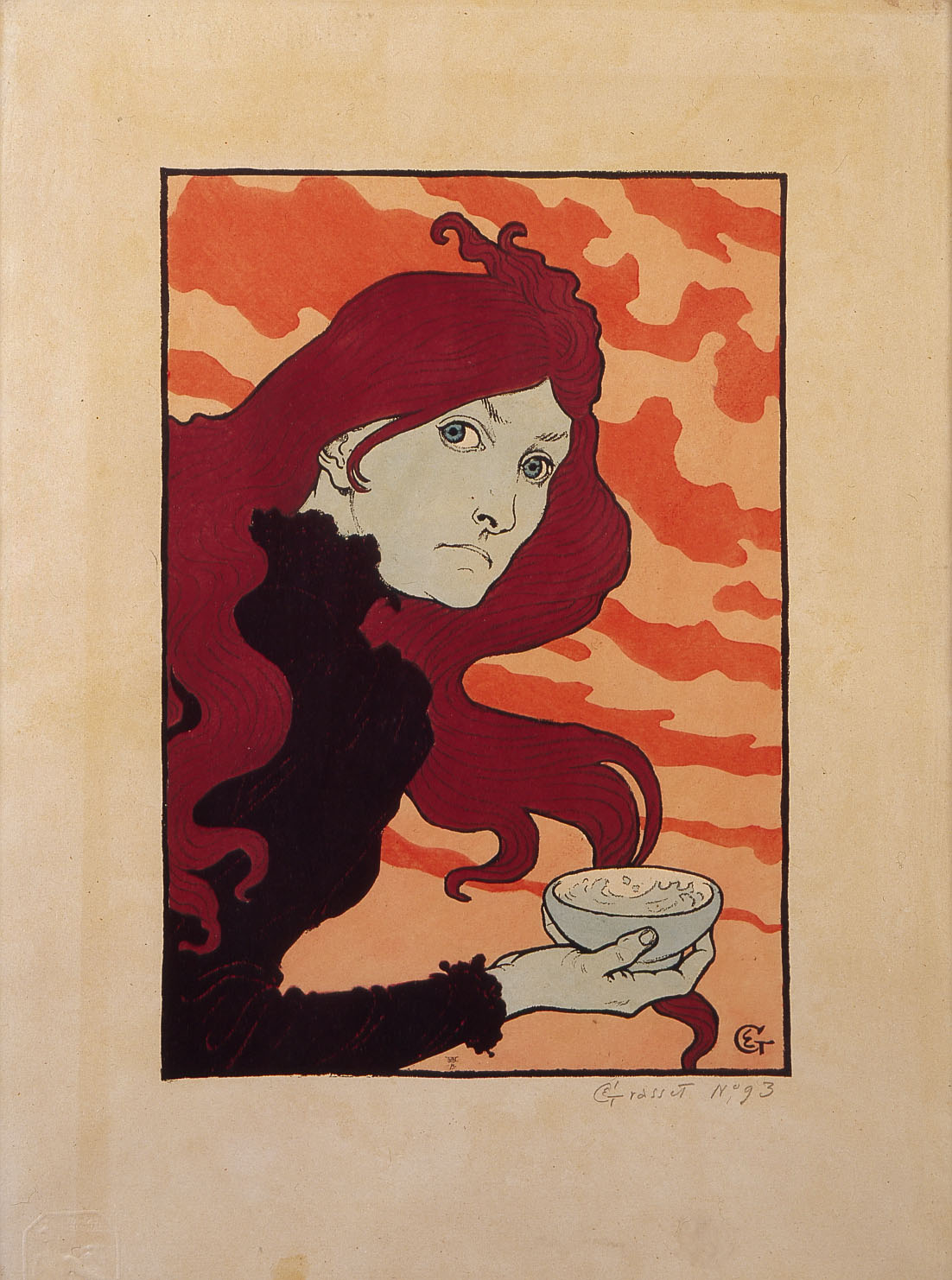 art-nouveau-eugene-grasset-la-vitrioleuse-ou-la-tasse-de-thé-1893
